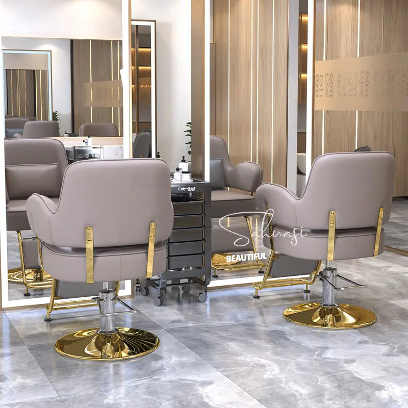 Hair Barber Shop Chair Salon Special Cutting Modern Style Hairbarber Swivel Liftable Furniture Lift Hairdressing Beauty Chairs