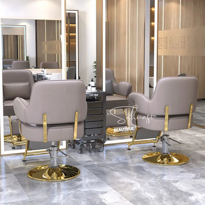 Hair Barber Shop Chair Salon Special Cutting Modern Style Hairbarber Swivel Liftable Furniture Lift Hairdressing Beauty Chairs