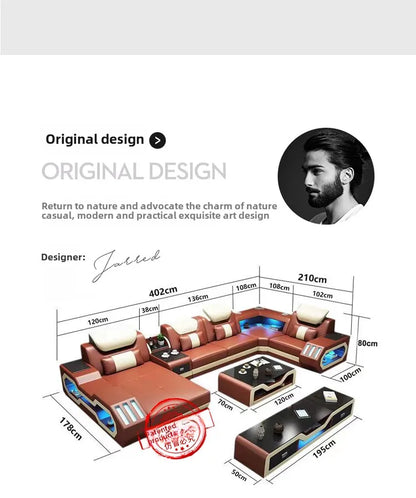Couch Sectional Living Room Sofas Individual Modern Designer Relaxing Room Decor Living Room Sofas Luxury Muebles Home Furniture