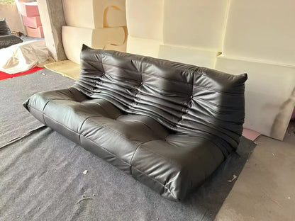 Three seater sofa, Corduroy, technology fabric, leather, and suede materials can all be made, suitable for trendy decoration