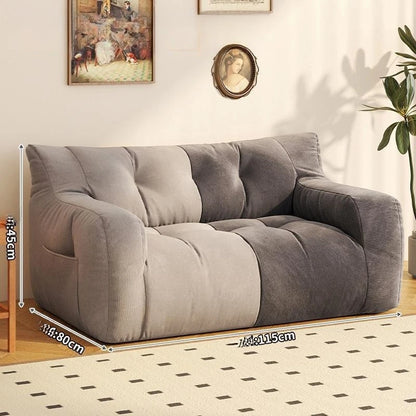 Sofa Bed Living Room Convertible Fabric Sofa Small Apartment Two Three Seater Tatami Lounge Lazy Couch Modern Home Furniture