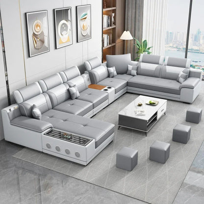Seater Modern Sofa Ajustable Luxury Sectional Multifunctional Reclining Sofa Cushion Lazy Meubles De Maison Salon Furnitures