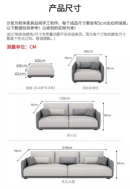 Fillers Wood Sectional Sofas Soft Simple Comfortable Choice Living Room Sofas Lazy Recliner Designer Divano Soggiorno Furniture