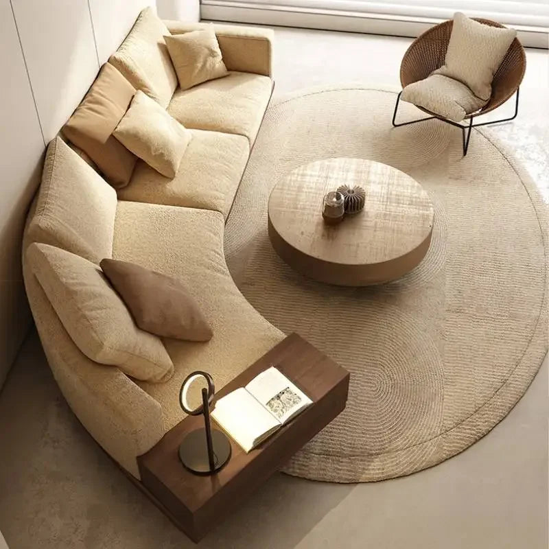 Reclining Wood Beige Sofas European Filler Design Luxury Floor Lazy Couch Salon Recliner Designer Couch Sofa Para Sala Furniture