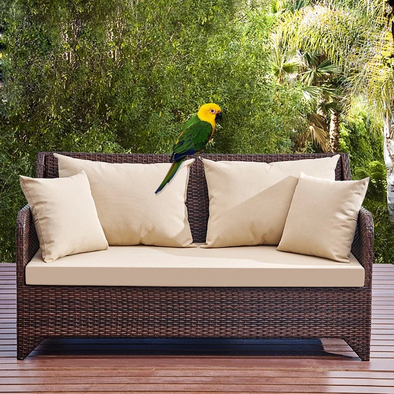Balcony outdoor combination Living room courtyard hand-woven rattan sofa Rattan chair simple leisure furniture Economically