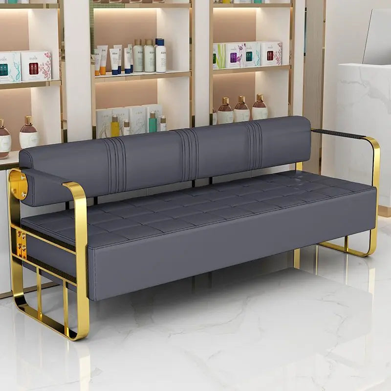 Cullinan Series Office Lobby Reception SofaHigh Resilience SpongeMetal FrameModern Ergonomic Design Multiple Colors