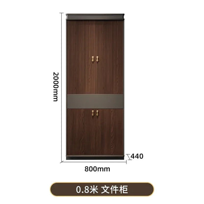 Filing Cabinet Luxury Large Computer Tables Modern Minimalist Executive Manager President Table Office Combination Furniture