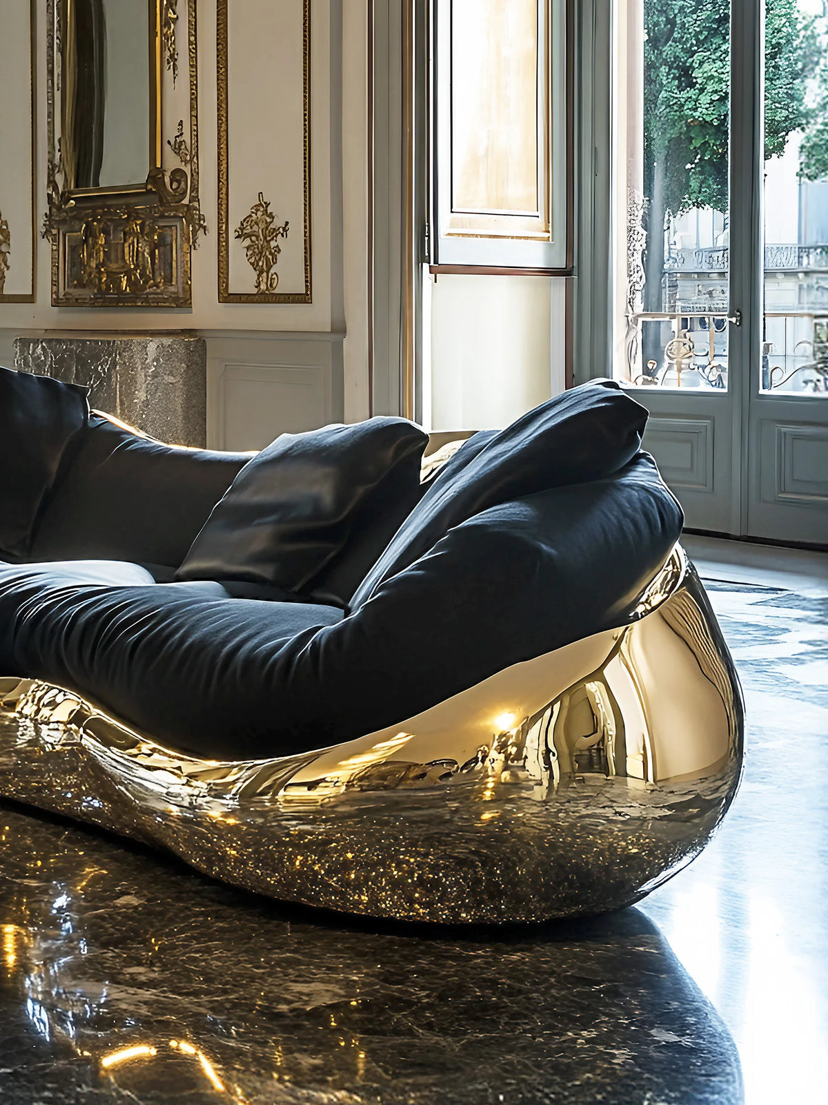 Art Aesthetics Sofa Villa Modern Light Luxury Furniture High Luxury International Pavilion J1