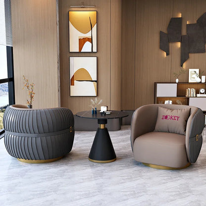 Simple Backrest Chairs for Conference Room Drawers Modern Wooden Luxury Nordic Salon Designer Lounge Back Office Furniture