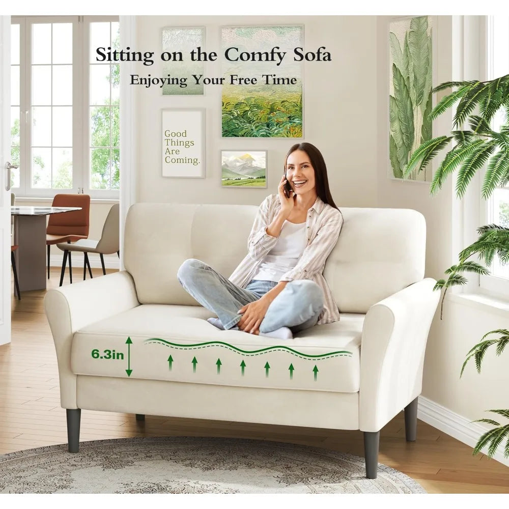 Modernsmall sofa couch, 48