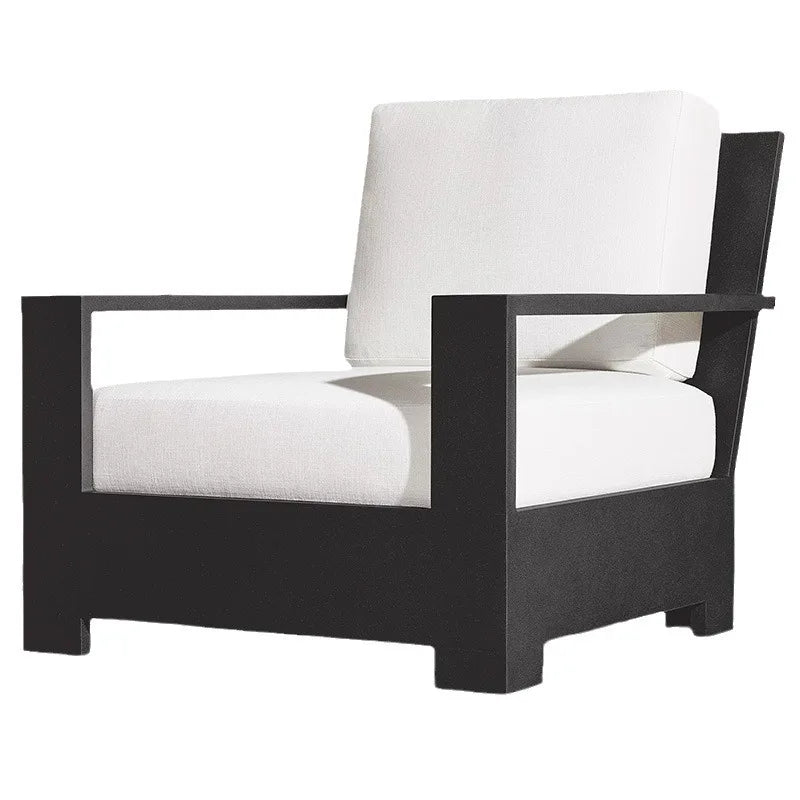 Villa Hotel Open Air Garden Terrace Outdoor Courtyard Single Waterproof Sofa