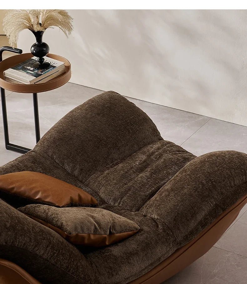 Hot sales Luxury Curved Couch Living Room Single Lazy Boneless Living Room Sofas Modern Living Room Furniture