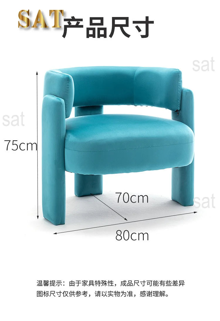 #For Luxury cream style new Chinese office simple integration super soft negotiation guest sofa chair leisure single chair