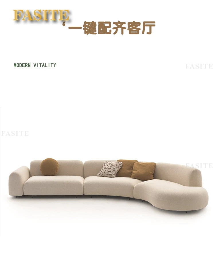 Reception Living Room Sofas White Curve Unique Designer Living Room Sofa Lazy Ergonomic Canape Salon Furniture