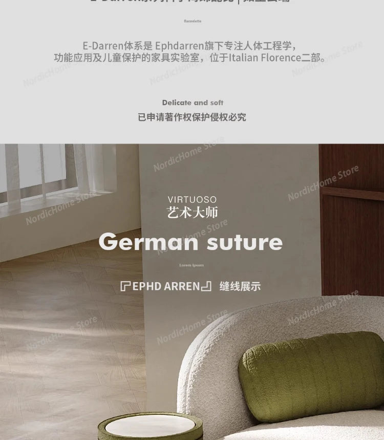 Light Luxury Italian Sofa Living Room Designer Unusual Adult High Quality Aesthetics Sofas Aesthetics Trendy Muebles Furniture