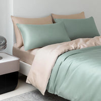 Mulberry Silk Bedding Set Luxury Natural 100% Silk Duvet Cover Set Bed Sheet Pillowcase Single Double Bedsheet King Queen Size