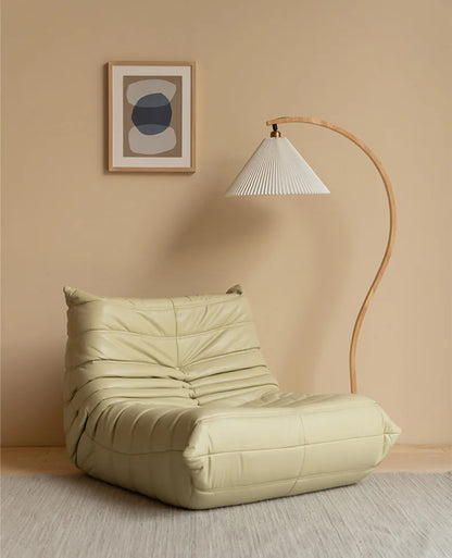 Caterpillar sofa togo modern living room balcony lounge lazy sofa available white lamb wool sofa