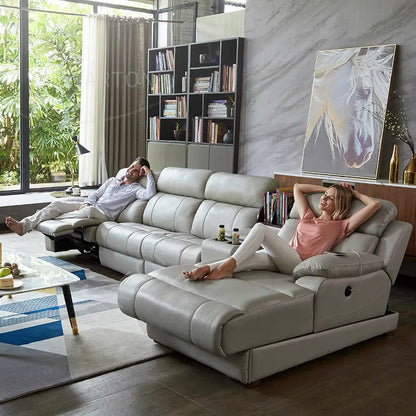 Living Room Sofa Charging Port Bluetooth Speaker Sofa With USB