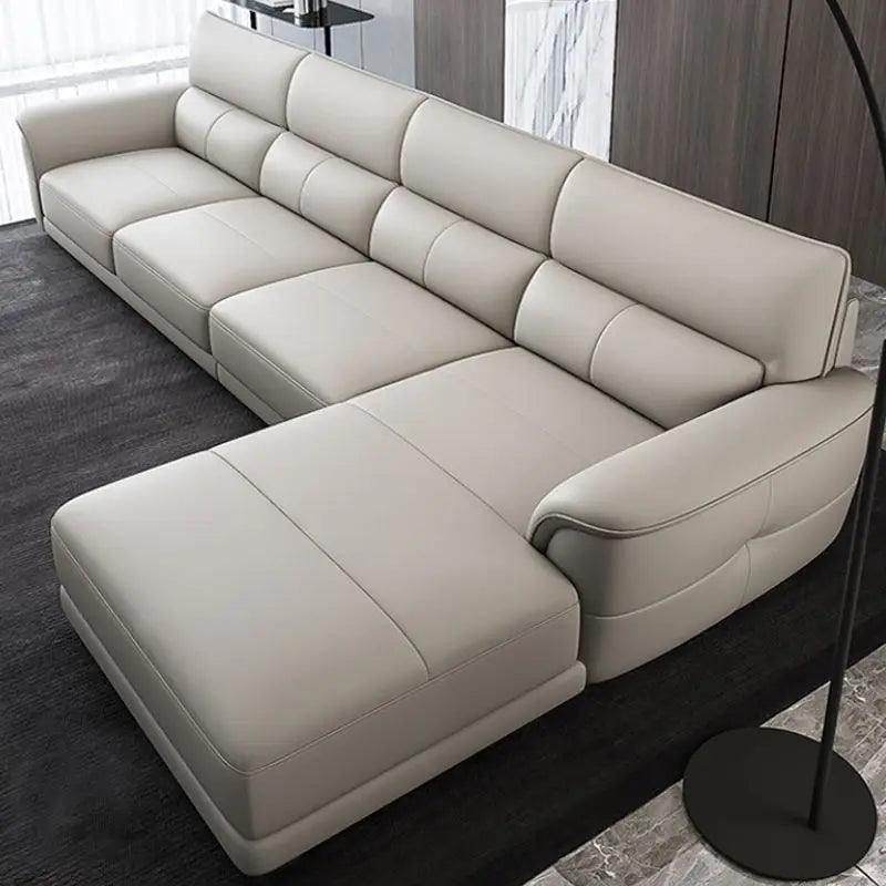 Couch Sofas l Shape Living  Wood Minimalist Sofa Living Room Luxury  Modern Sofa