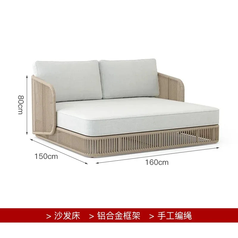 Courtyard Homestay Outdoor Sofas Recliner Chair Gaming Lazy Garden Sofas Nordic Floor Outdoor Furniture Gartenstuhl Lshysf