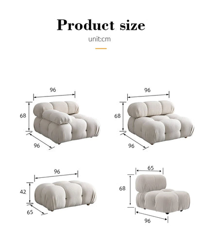 L Shaped Modular Sectional Sofas,Velvet Vacuum Modern Compressed Sofa,Luxury Corner Couch Living Room Sofa Set Furniture