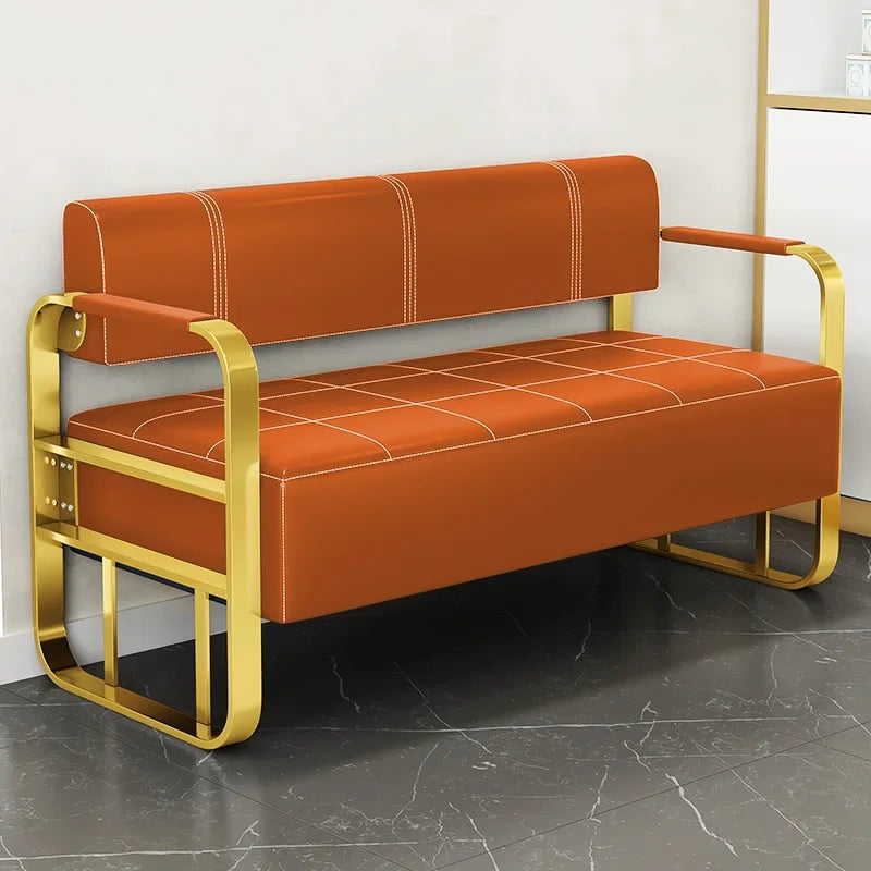 Professional Barber Chairs Minimalist Luxury Reception Beauty Barber Accessories Hair Stylist Sofa  Furniture
