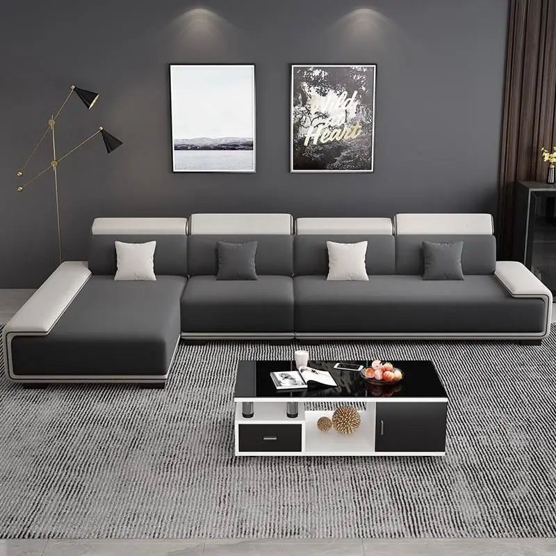 Nordic technology fabric sofa, concubine light luxury and simple