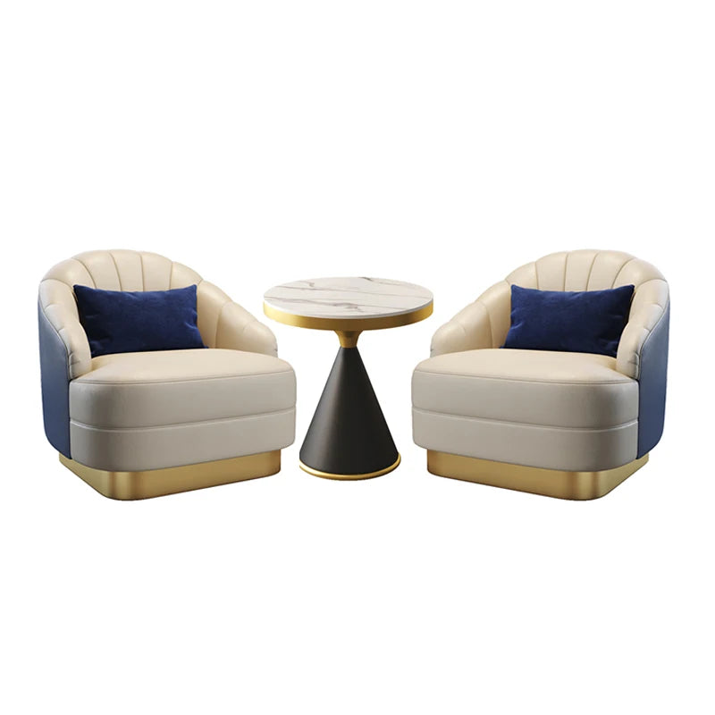 Chaises de canapé de salon modernes nordiques, piste de réception confortable, meubles de salon, balcon confortable, luxe