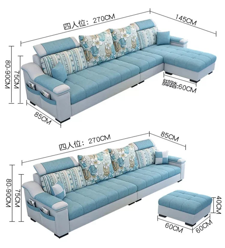 Balcony Events Living Room Sofas Ergonomic Arm Cute Salon Comfortable Living Room Sofas Relaxing Divano Ornaments Home Decor