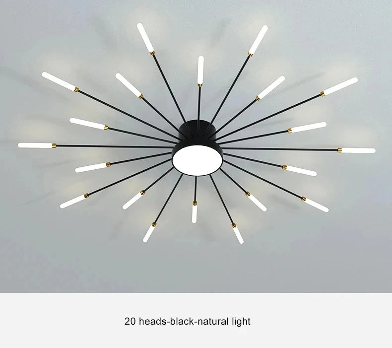Creative LED Ceiling Lamp Modern Living Room Lights Nordic Home Decor Dining Bedroom Lighting Lustre Indoor Ceiling Pendant Lamp