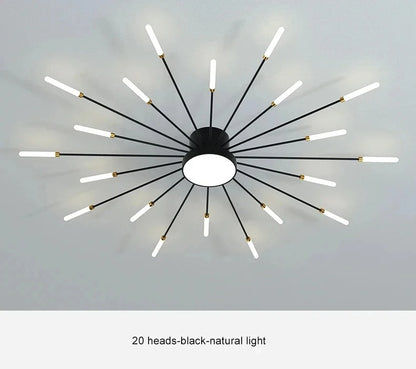 Creative LED Ceiling Lamp Modern Living Room Lights Nordic Home Decor Dining Bedroom Lighting Lustre Indoor Ceiling Pendant Lamp