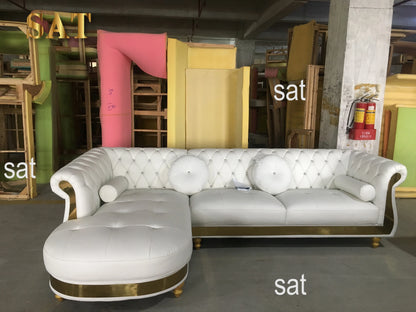 Contemporary C700 Modern Living Room Corner Sofa Set with Massage Feature for Apartment or Mall Furniture