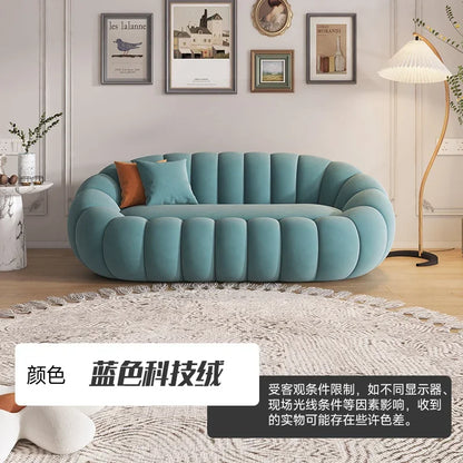 Cloud Sofa Plush Pumpkin Sofa Combination Soft And Comfortable Modern Living Room Sofa Suite Apartment Home Decoration Furniture