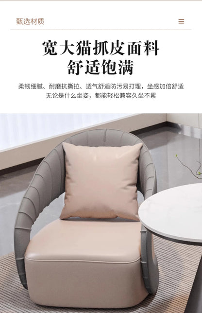 YJQ Business Negotiation Table and Chair Set for Sales Office, Hotel Lobby Reception, Guest Reception, and Rest Area Sofa