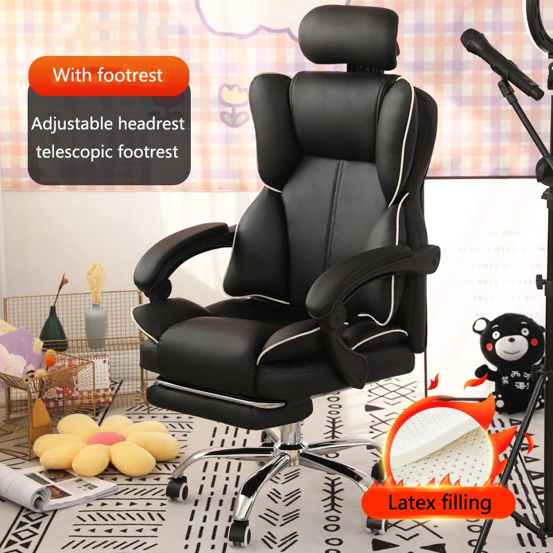 New Gaming Chair with Footrest Lift Up Game Chair High Quality Ergonomic Chair Home Furniture office computer chair gamer chair