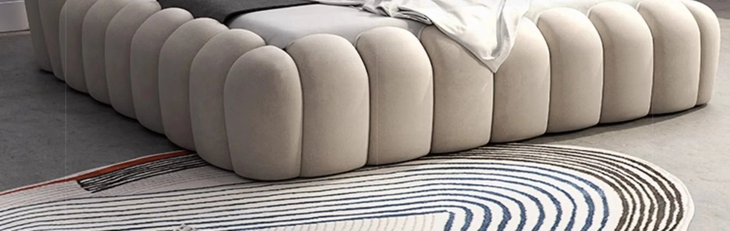 Luxury Double Bed Modern Floor Design Wooden Space Saving Japanese Soft Cheap Bed Comfortable Cama Solteiro Unique Furniture