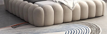 Luxury Double Bed Modern Floor Design Wooden Space Saving Japanese Soft Cheap Bed Comfortable Cama Solteiro Unique Furniture