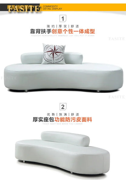 Coffee table combination, simple modern seating area, reception room, negotiation sofa, storefront sofa