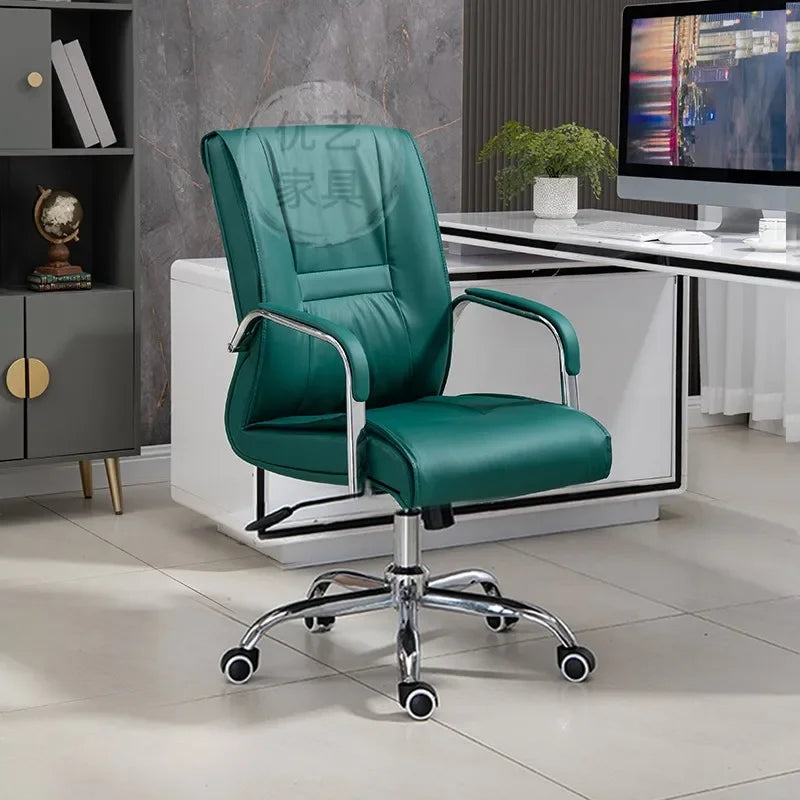 Office chair comfortable sedentary computer boss meeting rotating lift staff chair