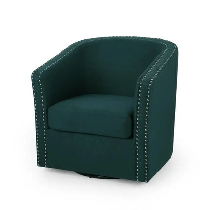 Ergonomic Swivel Chair with Adjustable Height and Smooth Rolling Casters for Office or Home Use