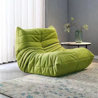 Caterpillar lazy sofa living room can sleep small apartment balcony can lie single sofa chair Internet celebrity tatami double