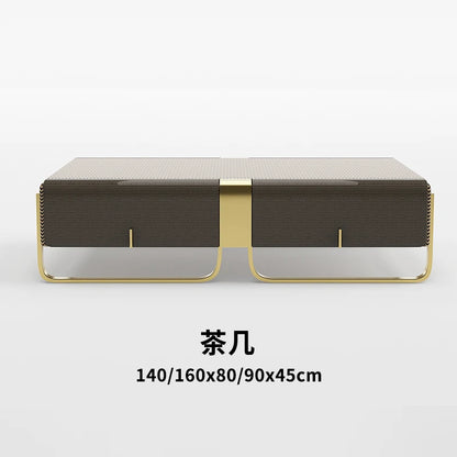 Luxury Fancy Living Room Sofa Genuine Leather Designer Italian Sofa Loveseat Single Canape Salon De Luxe Apartment Furniture
