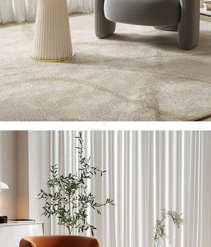 Negotiation Sofa Chair Living Room Furniture Sofas Cream Wind Balcony Single Sofa Nail Salon Beauty Salon Reception Lounge Area
