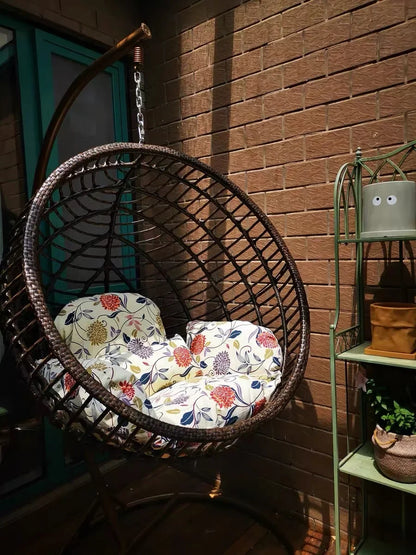 Interior and exterior swings for household balcony hammock outdoor imitation rattan chair round cradle chair hanging chair