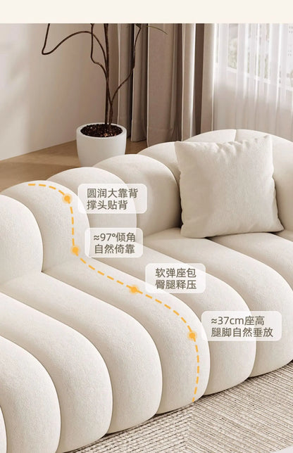 Soft Nordic Unique Sofas Baby Bedroom Cozy Recliner Armchair Sofas Hotel Lounge Daybed Woonkamer Banken Furniture Living Room
