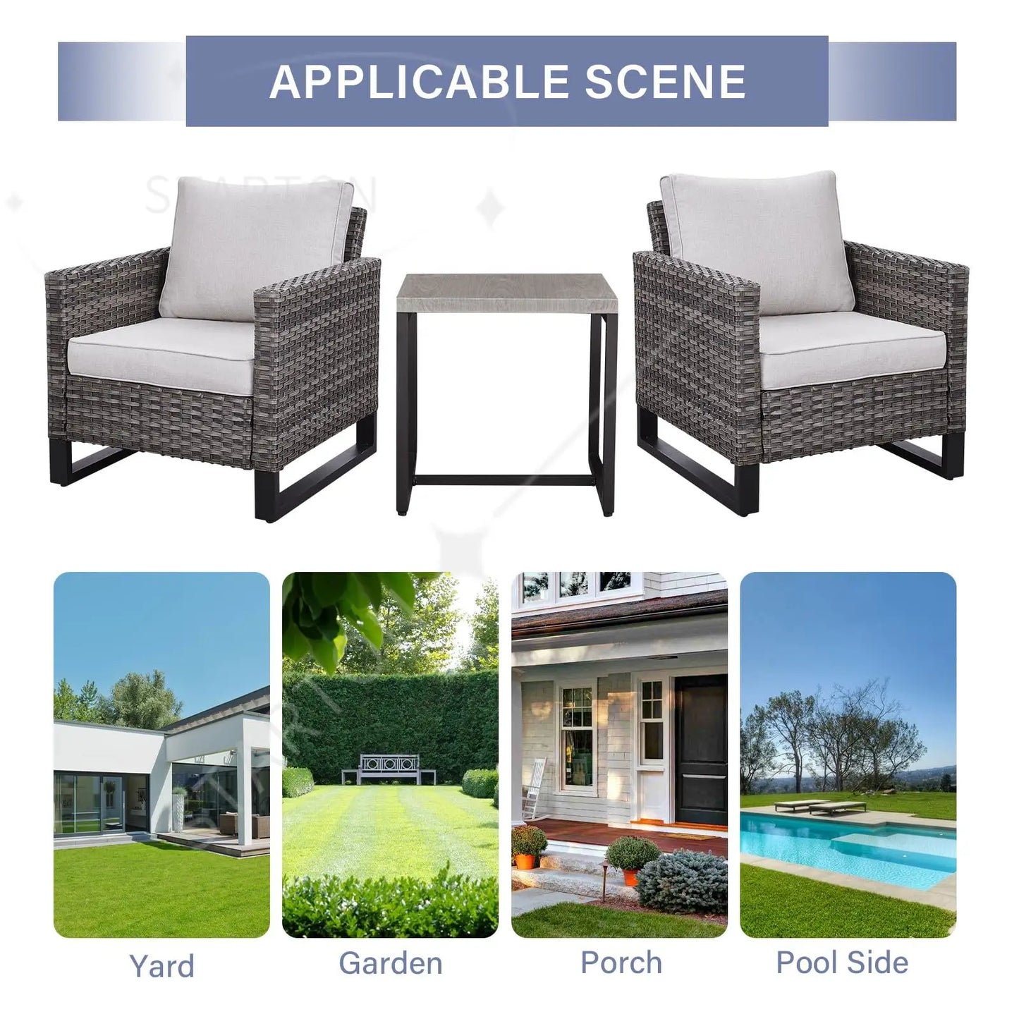 Garden Sofa Rattan Wicker Patio Sofa Wicker Furniture High Quality Outdoor Rattan Patio Furniture Modern Garden Sofa Set