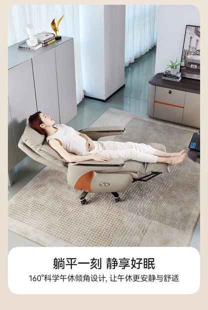 Comfy Armrest Wheels Office Chair Luxury Elegant Ergonomic Recliner Gaming Chairs Design Relaxing Sillas De Oficina Furniture
