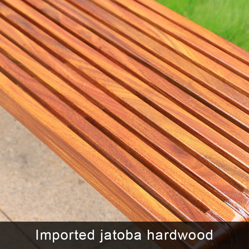 Banc en bois personnalisé, utilisation extérieure et intérieure, chaise écologique entièrement en bois, bonne banc d'attente de jardin porteur