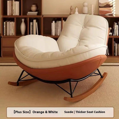Nordic-style rocking chairs, chairs for rest, balconies, living rooms, leisure, lazy sofas, adult light stools, penguin chairs