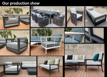 Outdoor Teak Sofa Set 2026 | Premium Garden Patio Furniture with Lounger, Chair & Coffee Table
